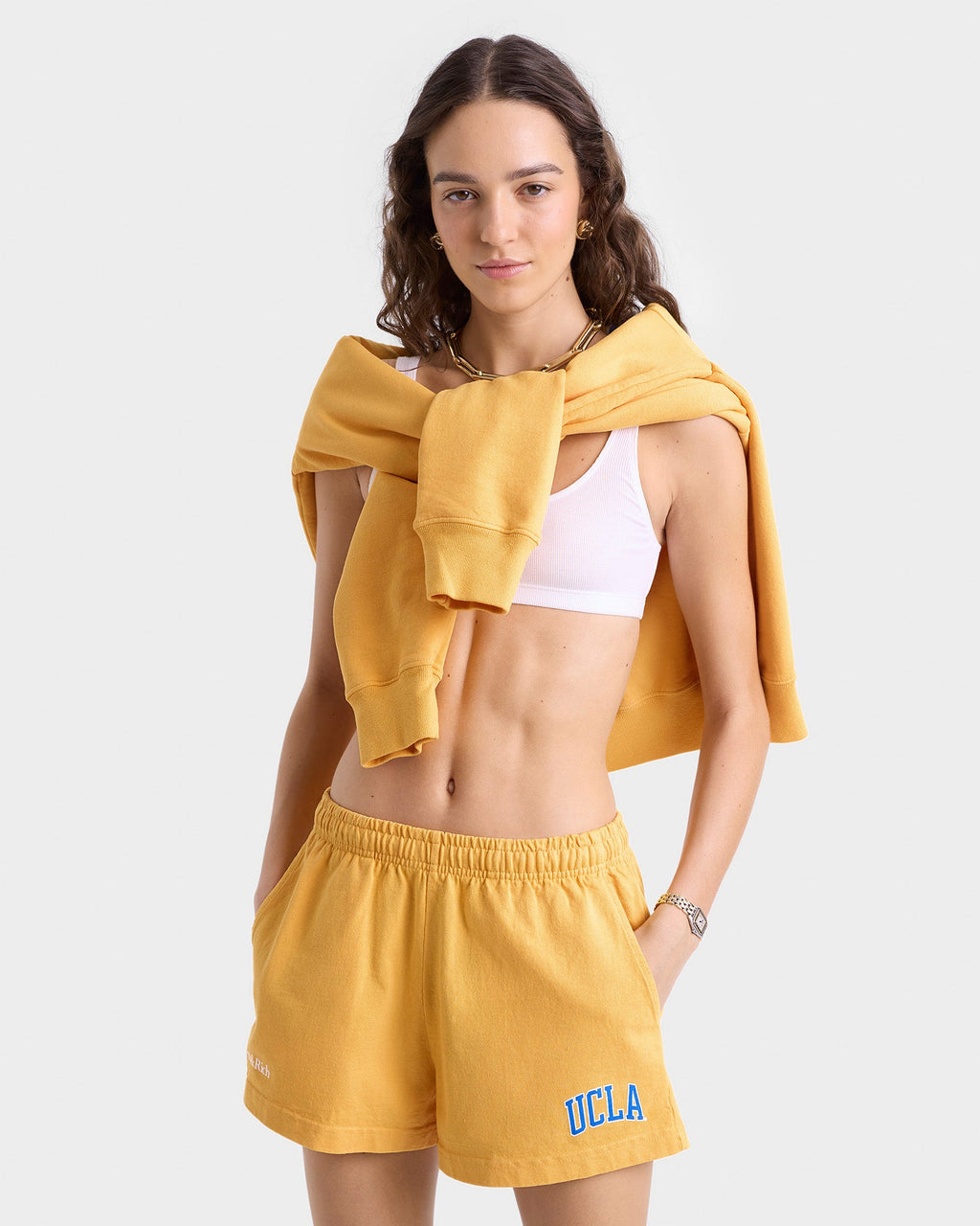 UCLA Ivy Disco Short - Gold/Blue