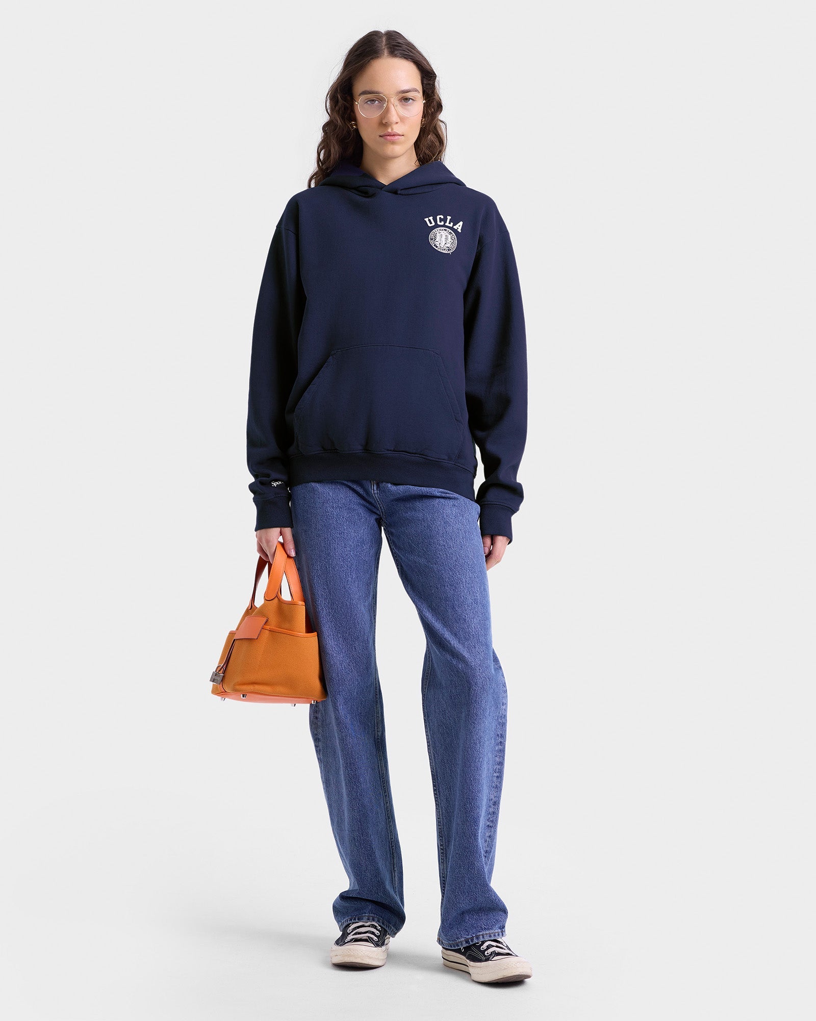 UCLA Crest Hoodie - Navy/White