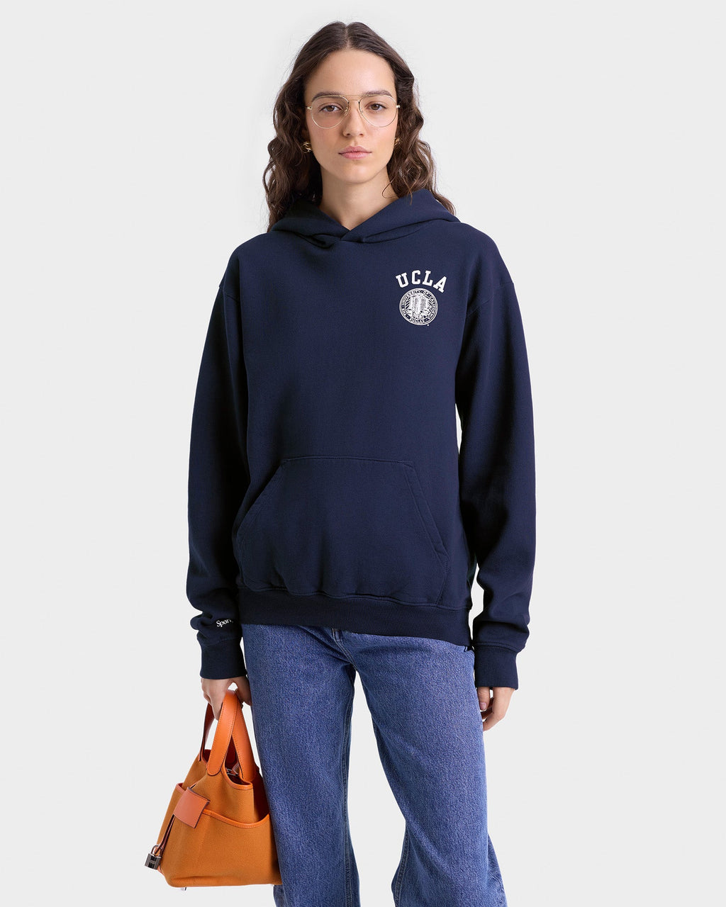 UCLA Crest Hoodie - Navy/White