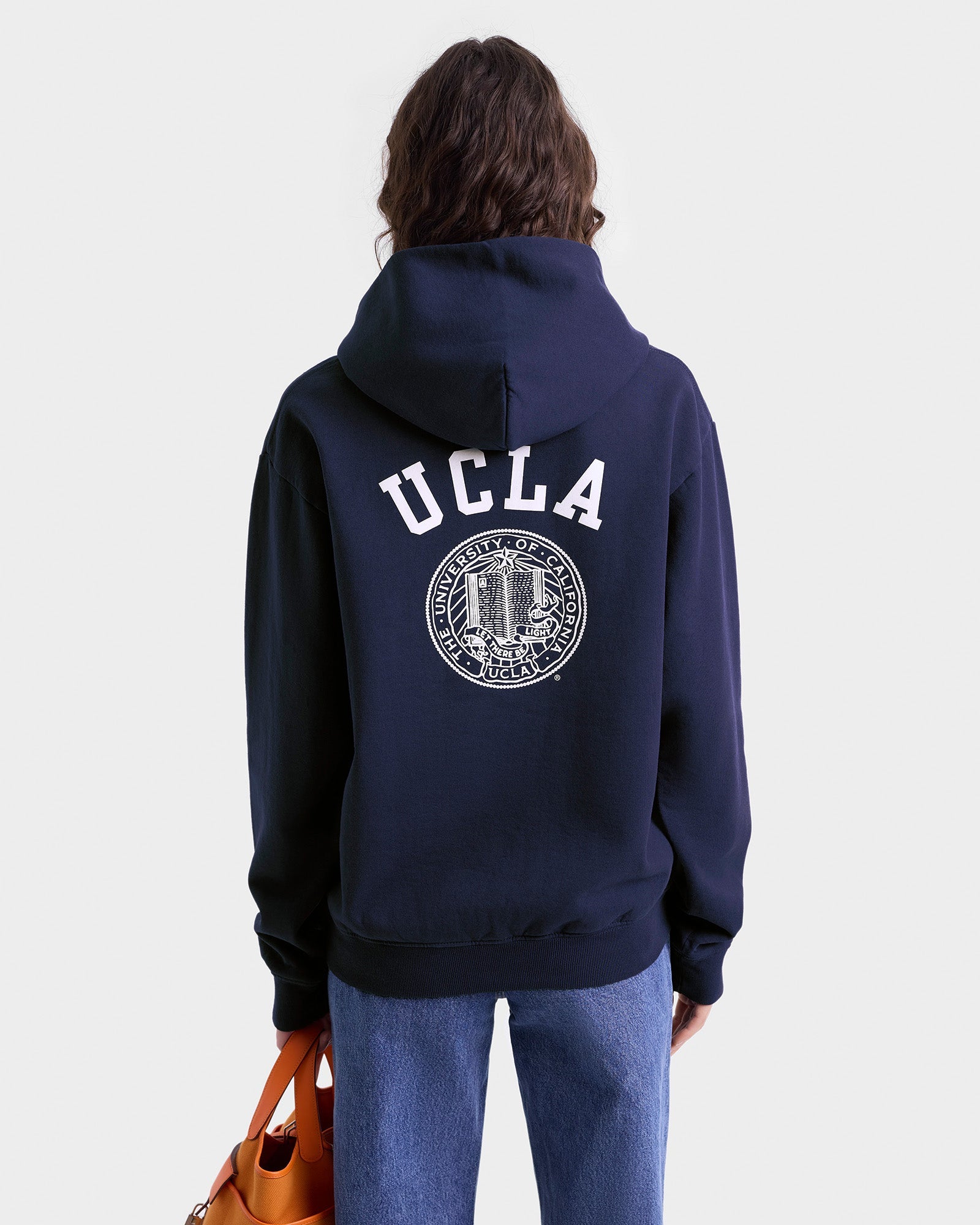 UCLA Crest Hoodie - Navy/White