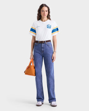 Westwood Rugby Tee - White/Blue/Gold