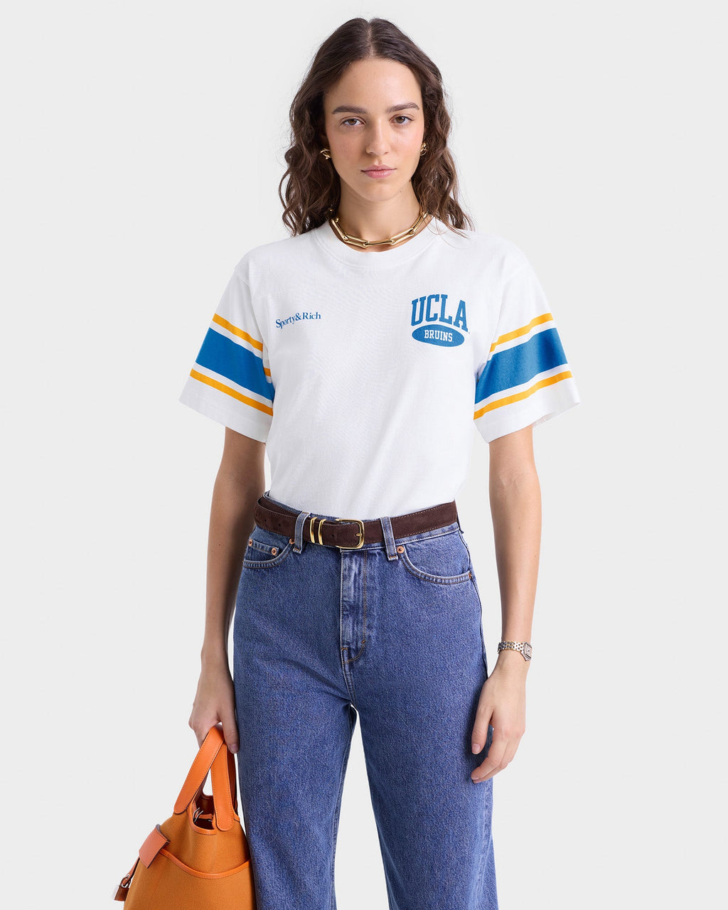 Westwood Rugby Tee - White/Blue/Gold