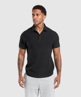 Waffle Polo Shirt