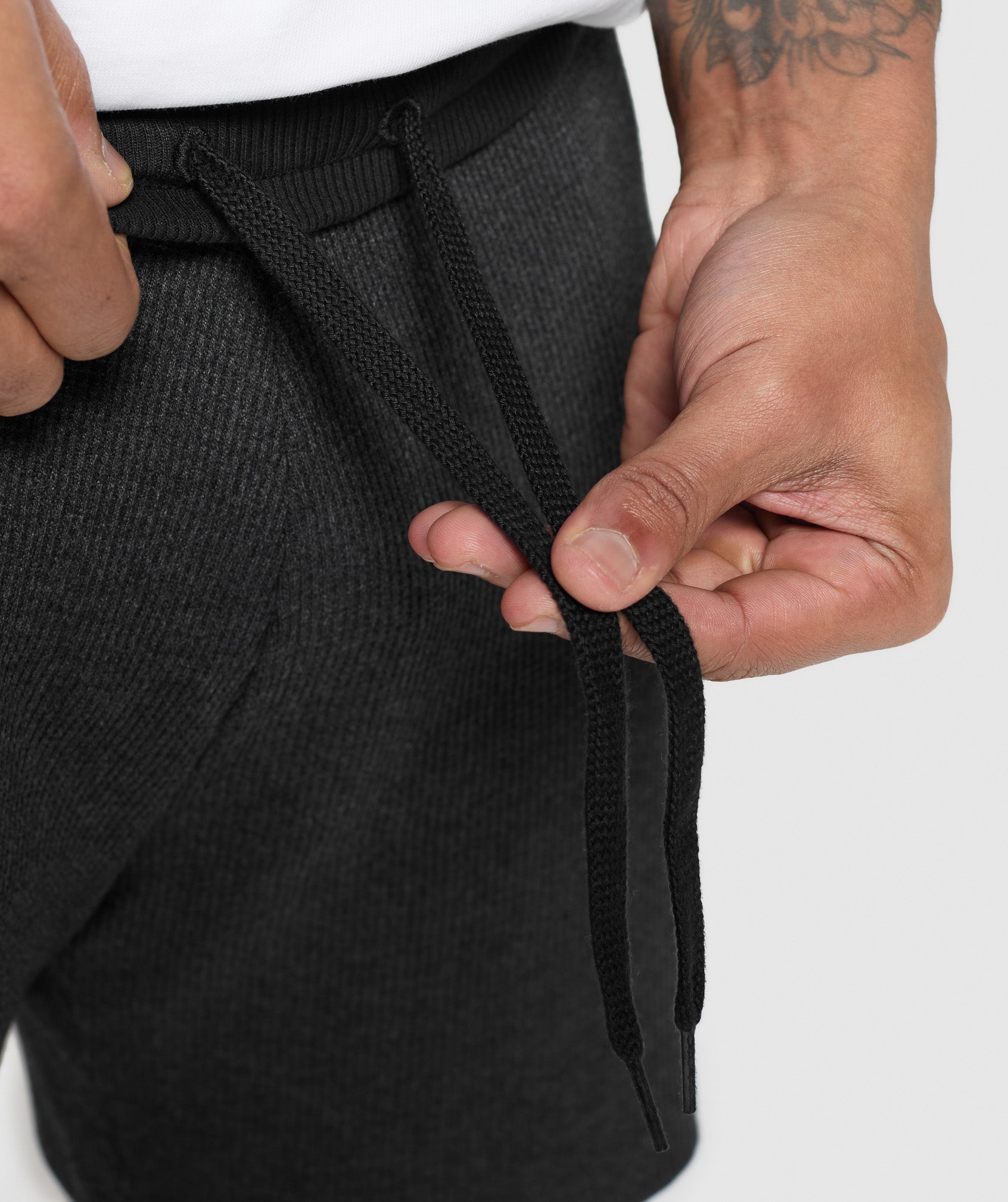 Gymshark Waffle Shorts - Black