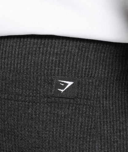 Gymshark Waffle Shorts - Black