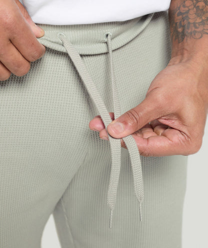 Gymshark Waffle Shorts - Stone Grey