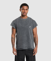 Washed Double Layer T-Shirt 114