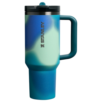 Stanley The New Frequency Quencher ProTour Flip Straw Tumbler | 40 OZ Coastal Teal Motion