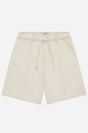 Wide-Leg 14oz Denim Shorts