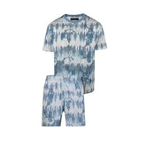 AMIRI Blue Tie-Dye Monogram Co-ord Set