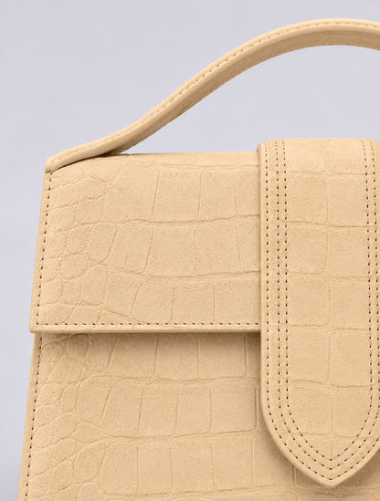 Le Grand Bambino Beige Croco