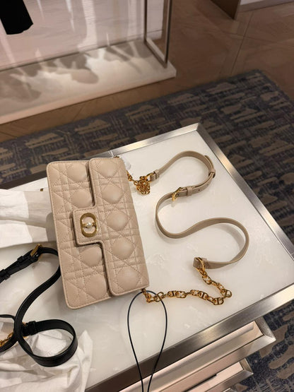 Christian Dior Jolie Mini bag in beige lambskin