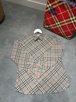 Burberry checked cotton shirt