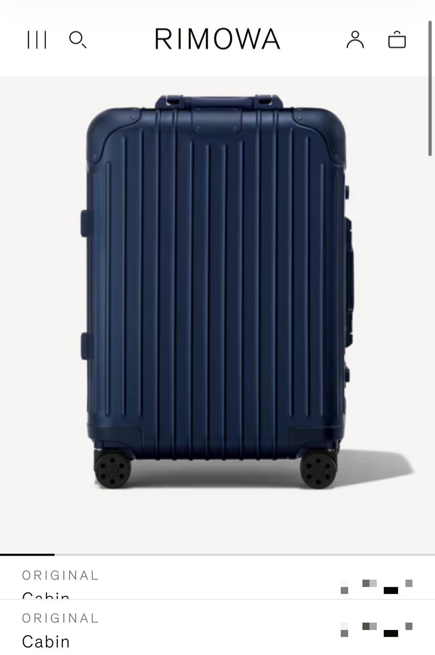 Furper Rimowaa Cabin S Carry-On Luggage