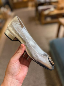 Tory Burch patent-leather ballet flats