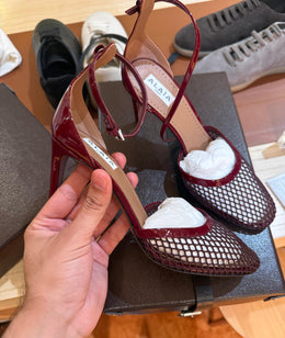 Alia Fishnet Pumps