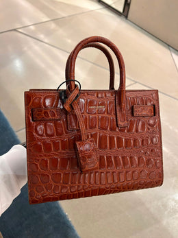 Sac De Jour nano crocodile bag