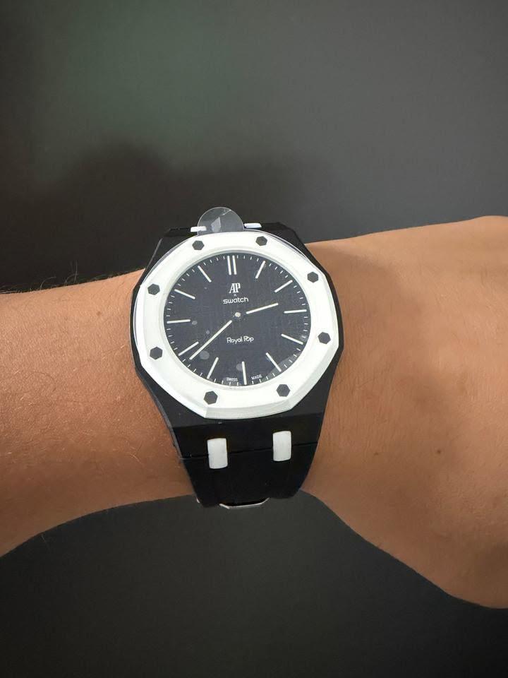 Audemars Piguet x Swatch Royal Pop "Ocho Negro"