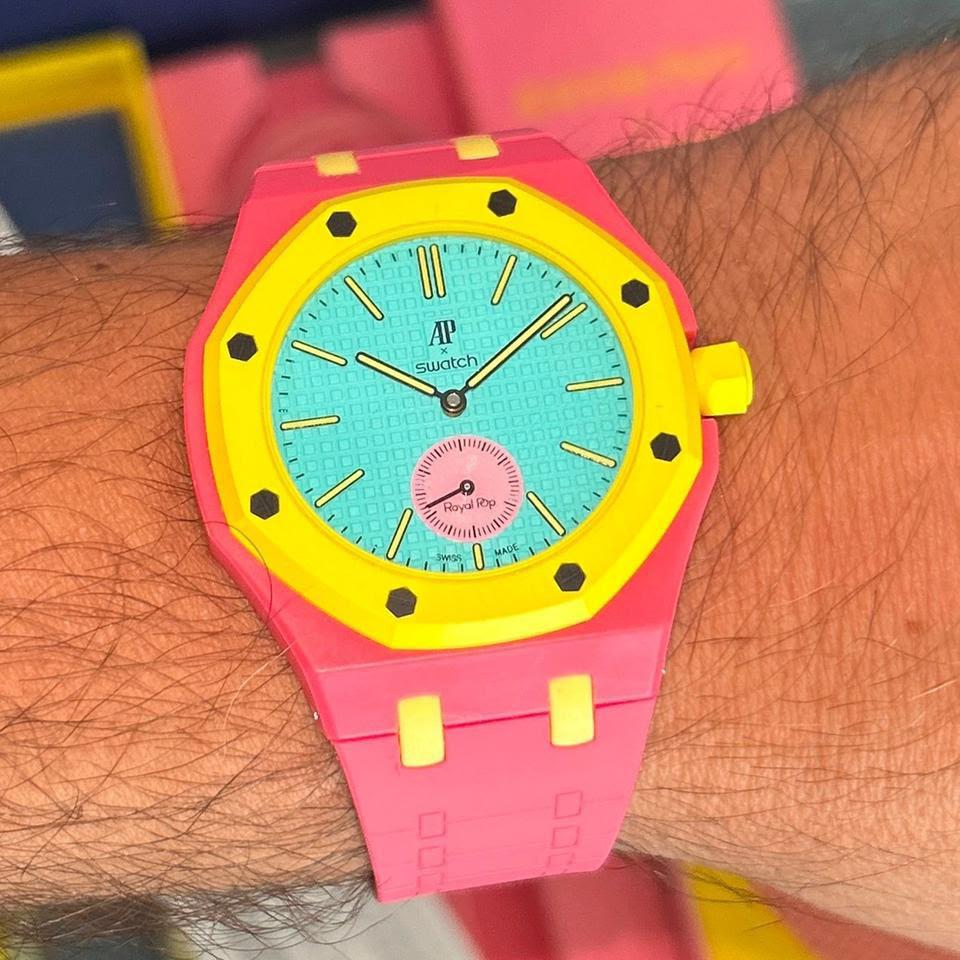 Audemars Piguet x Swatch Royal Pop "OTG ROZ"