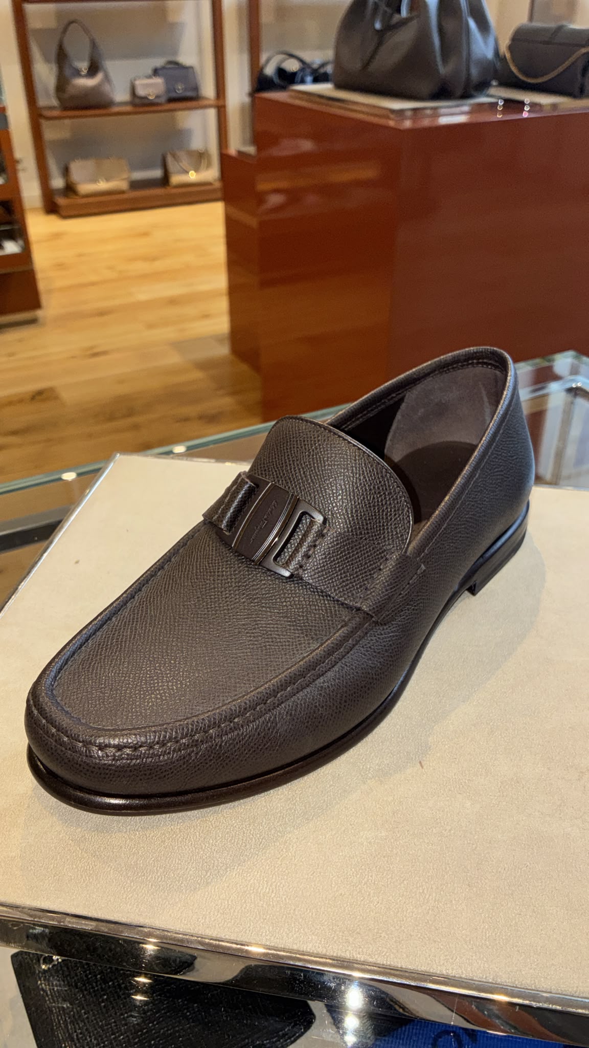 Salvatore Ferragamo leather loafers