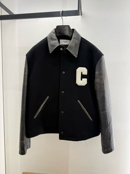 Celine Wool Felt Teddy Jacket