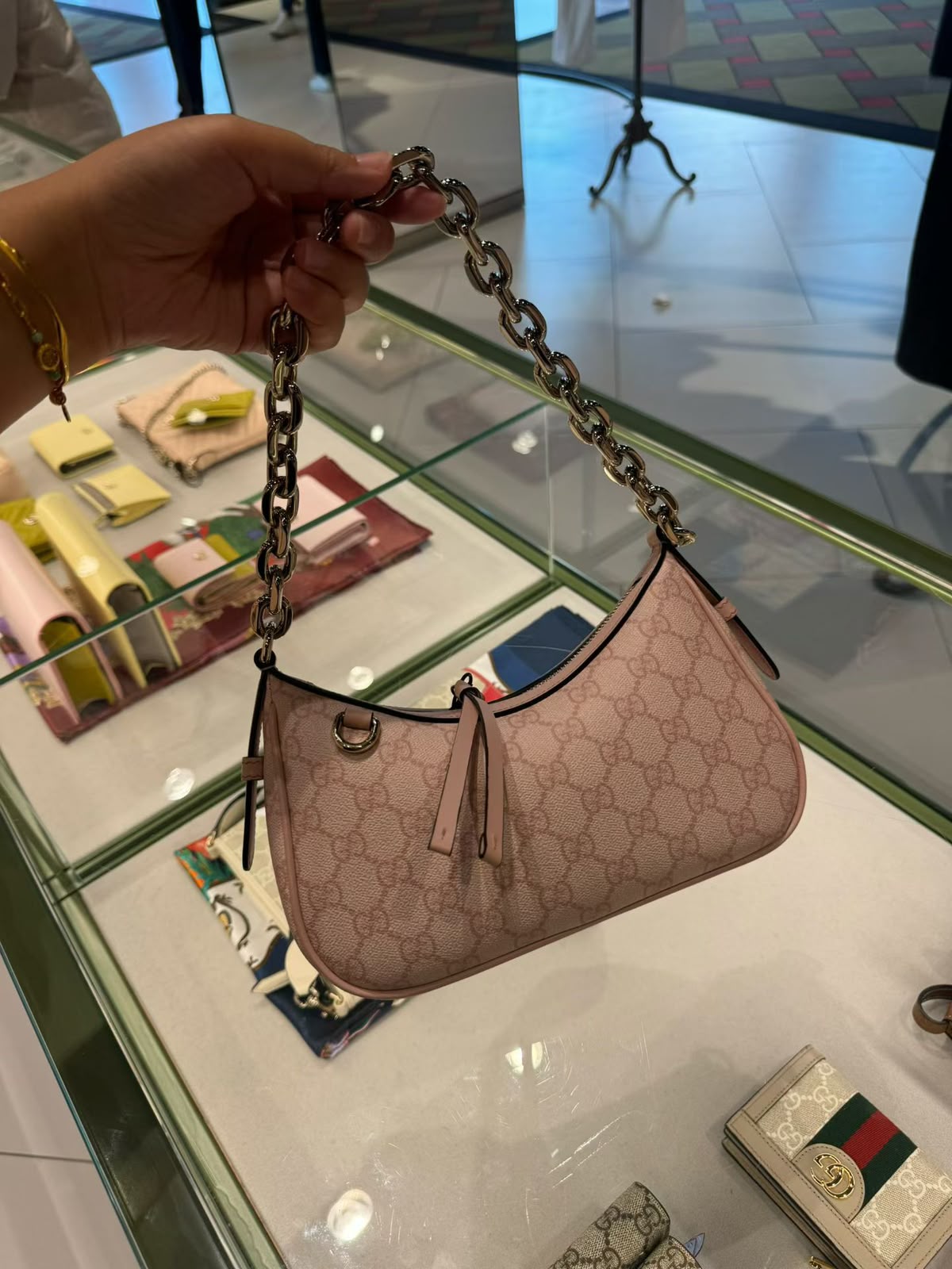 Gucci GG Emblem Small Shoulder Bag