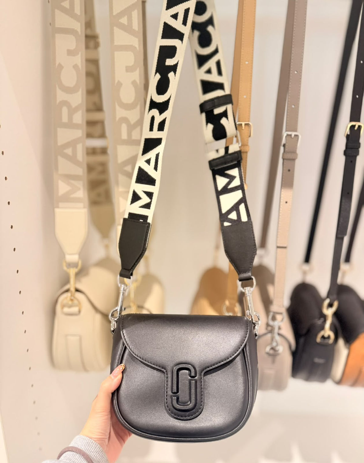 Marc Jacobs The J Marc Small Saddle Cross Body Bag
