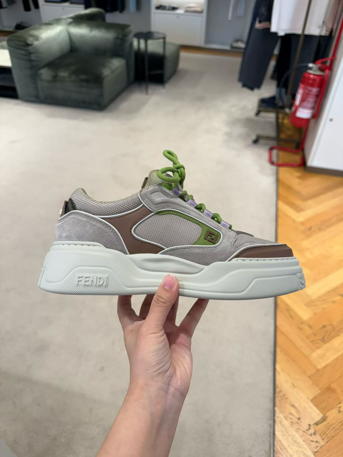 Fendi Force low-top sneakers