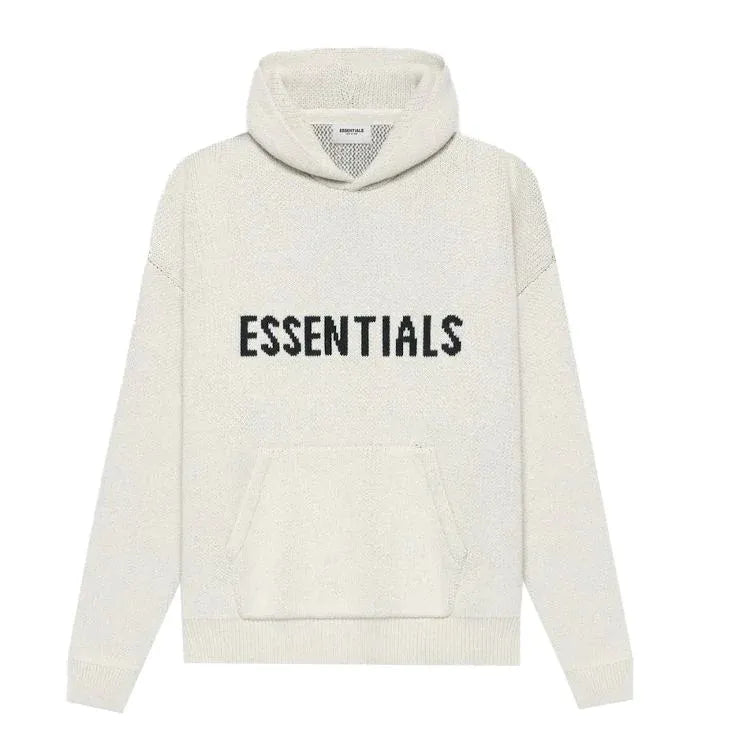 FOG Essentials Knit Hoodie Cream