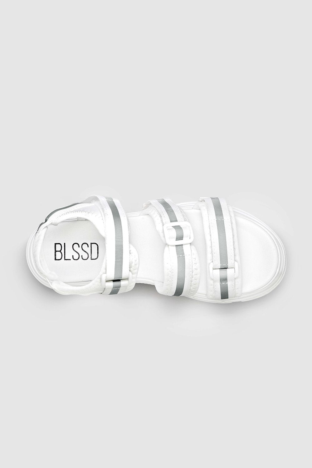 REFLECTIVE CHUNKY SANDALS