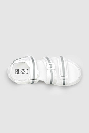 REFLECTIVE CHUNKY SANDALS