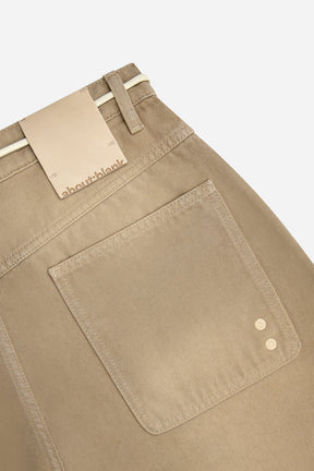 Wide leg denim