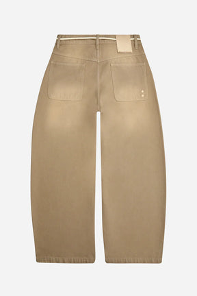 Wide leg denim
