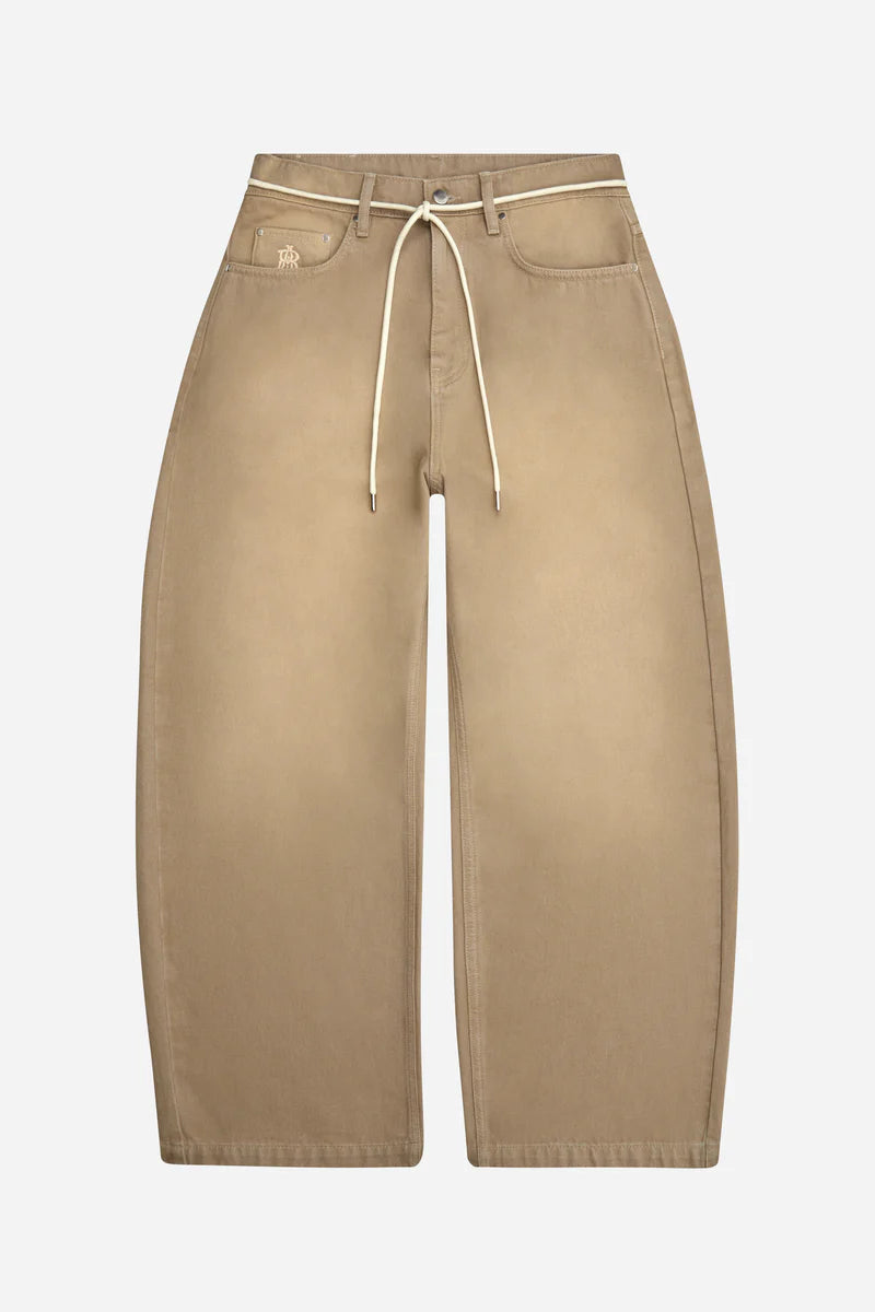 Wide leg denim