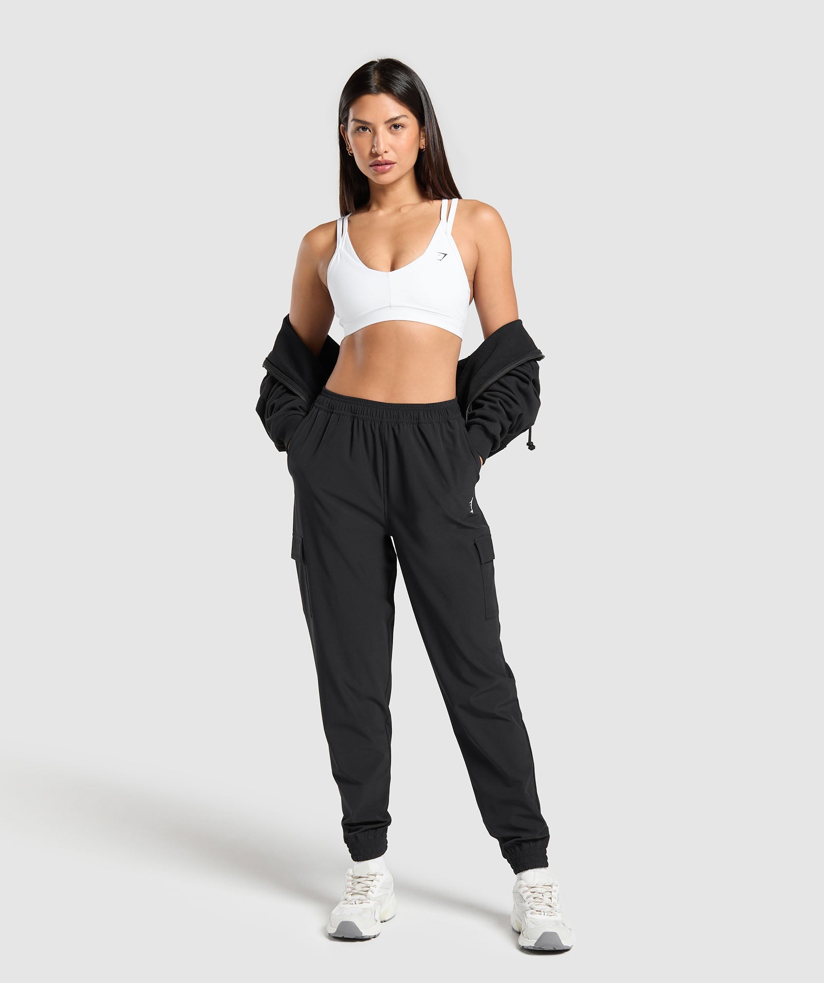 Gymshark Woven Cargo Pant - Black