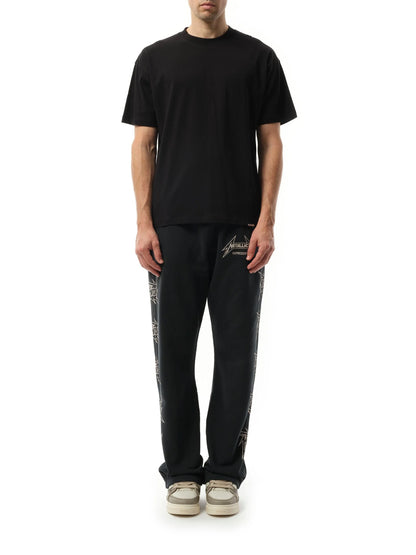 Initial Oversized T-Shirt in Black