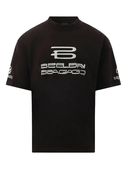 AI Generated Medium Fit T-Shirt in Black/White
