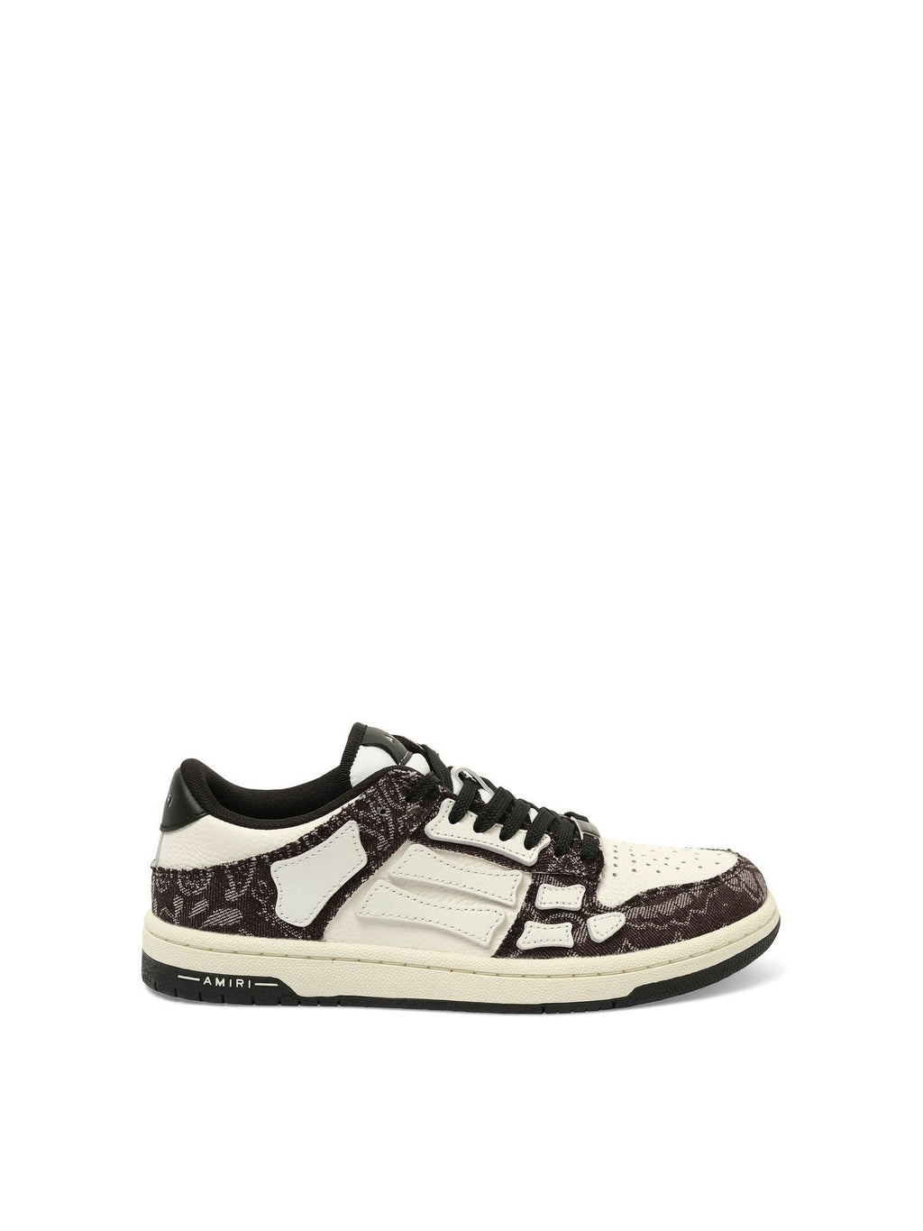 Amiri Low-Top Black & White Bandana Sneakers