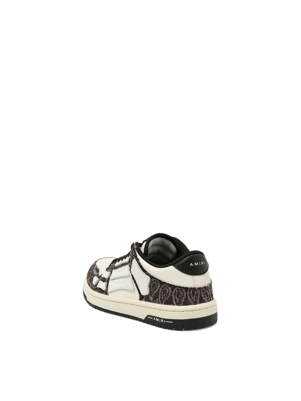 Amiri Low-Top Black & White Bandana Sneakers