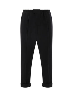 Tailored GDP Slouch Pants in Black