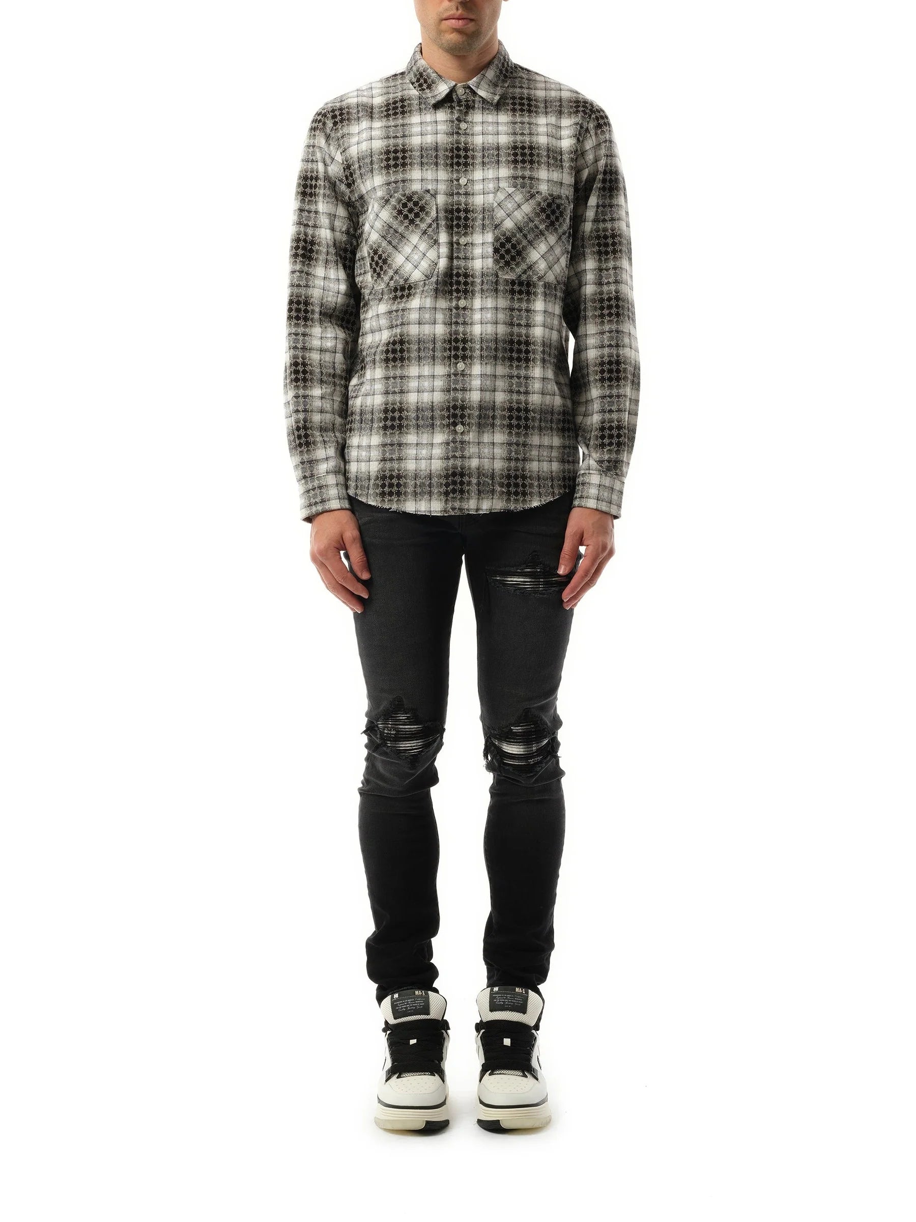 Classic Flannel in Black