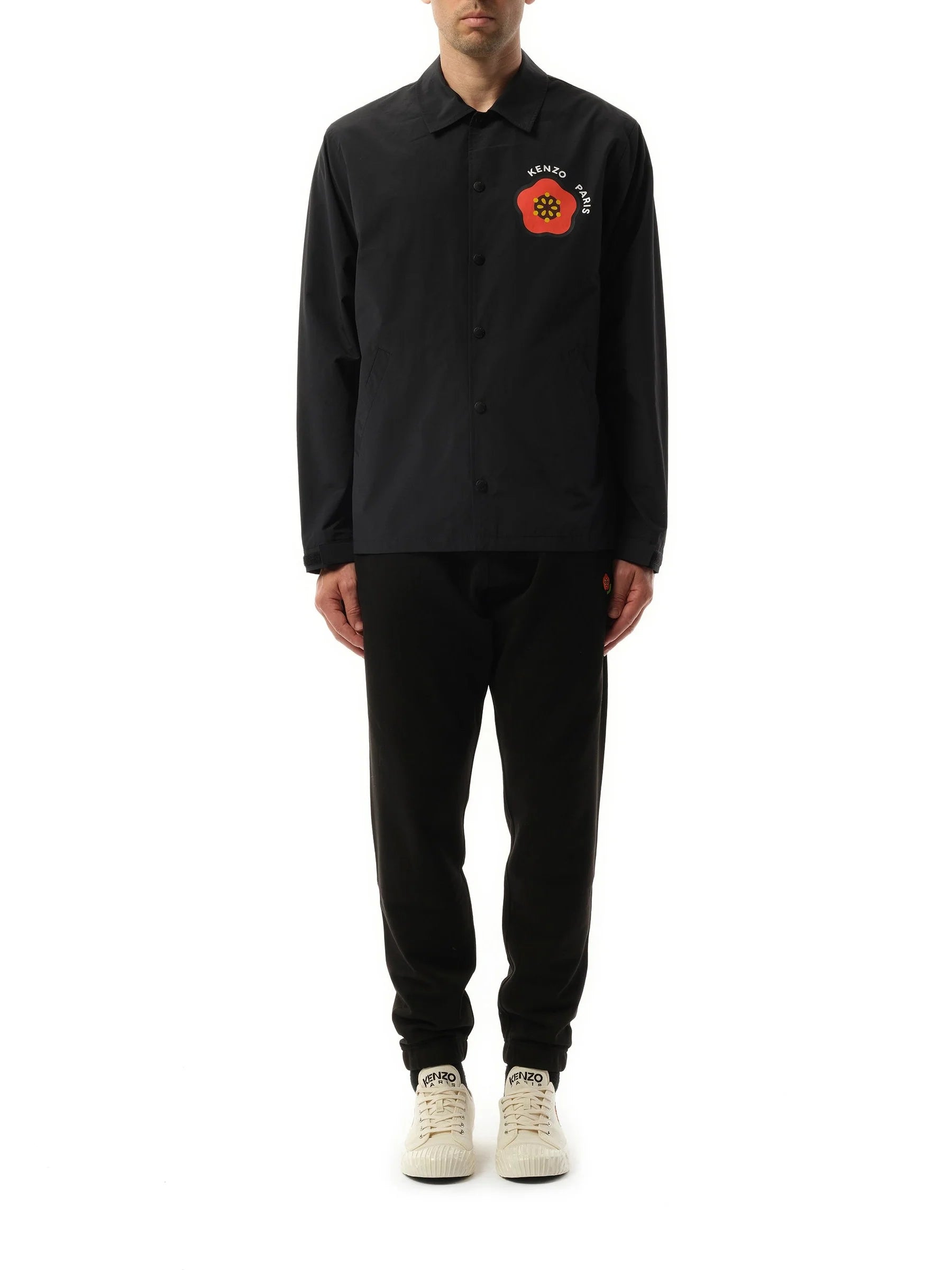 Kenzo Pop Light Coach Jacket in Black