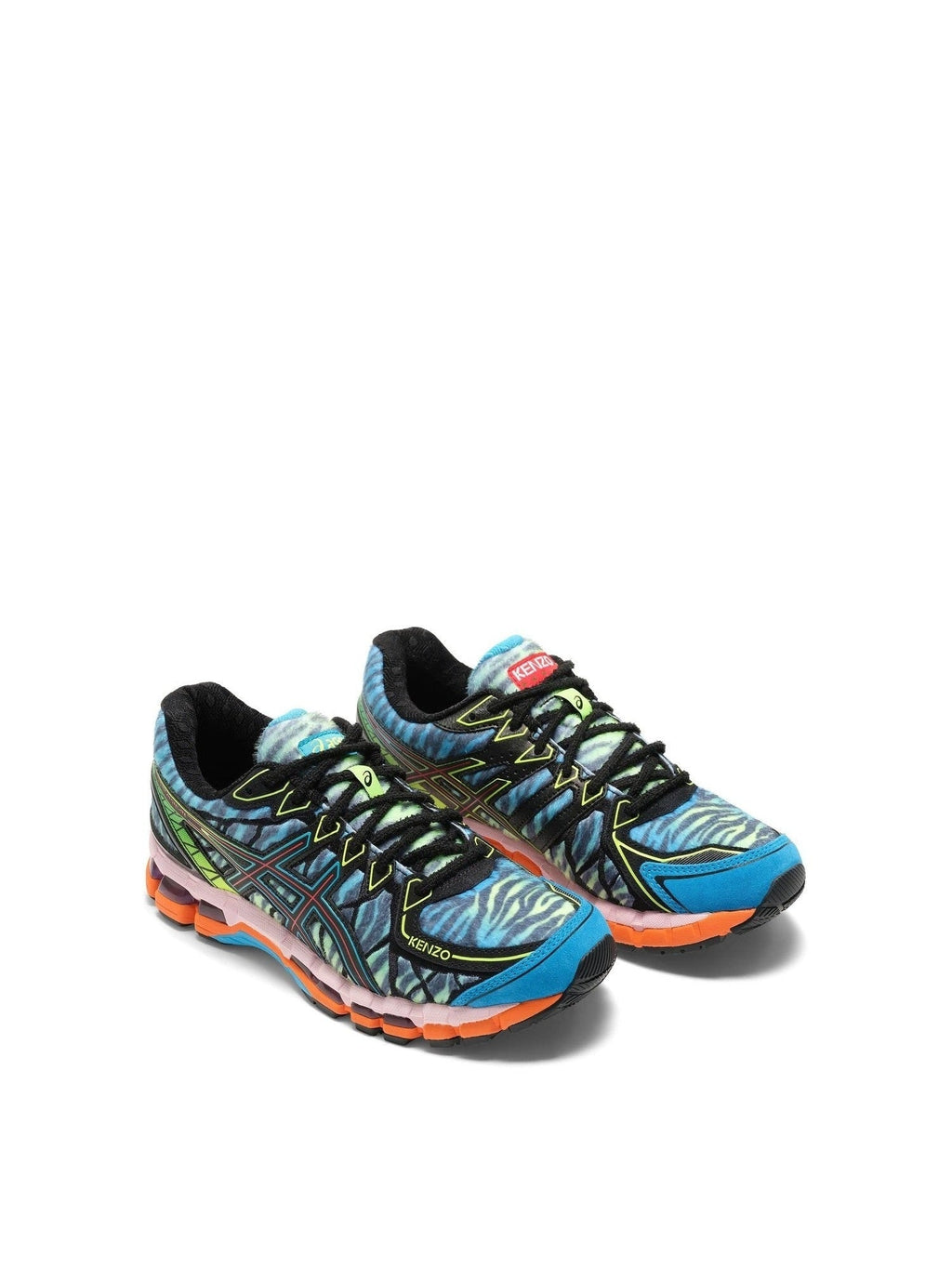 Kenzo x ASICS Gel Kayano 20 in Blue/Green