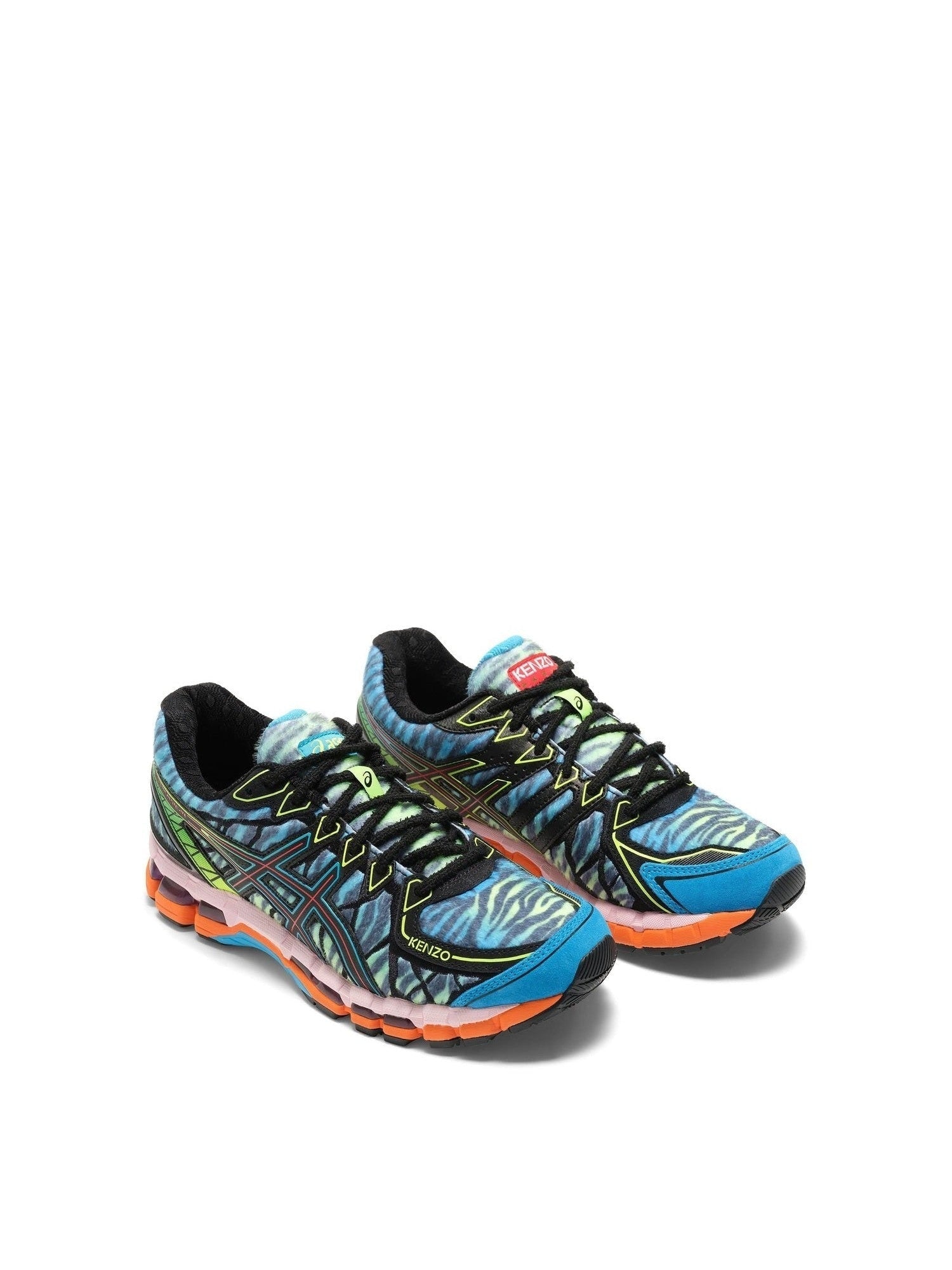 Kenzo x ASICS Gel Kayano 20 in Blue/Green