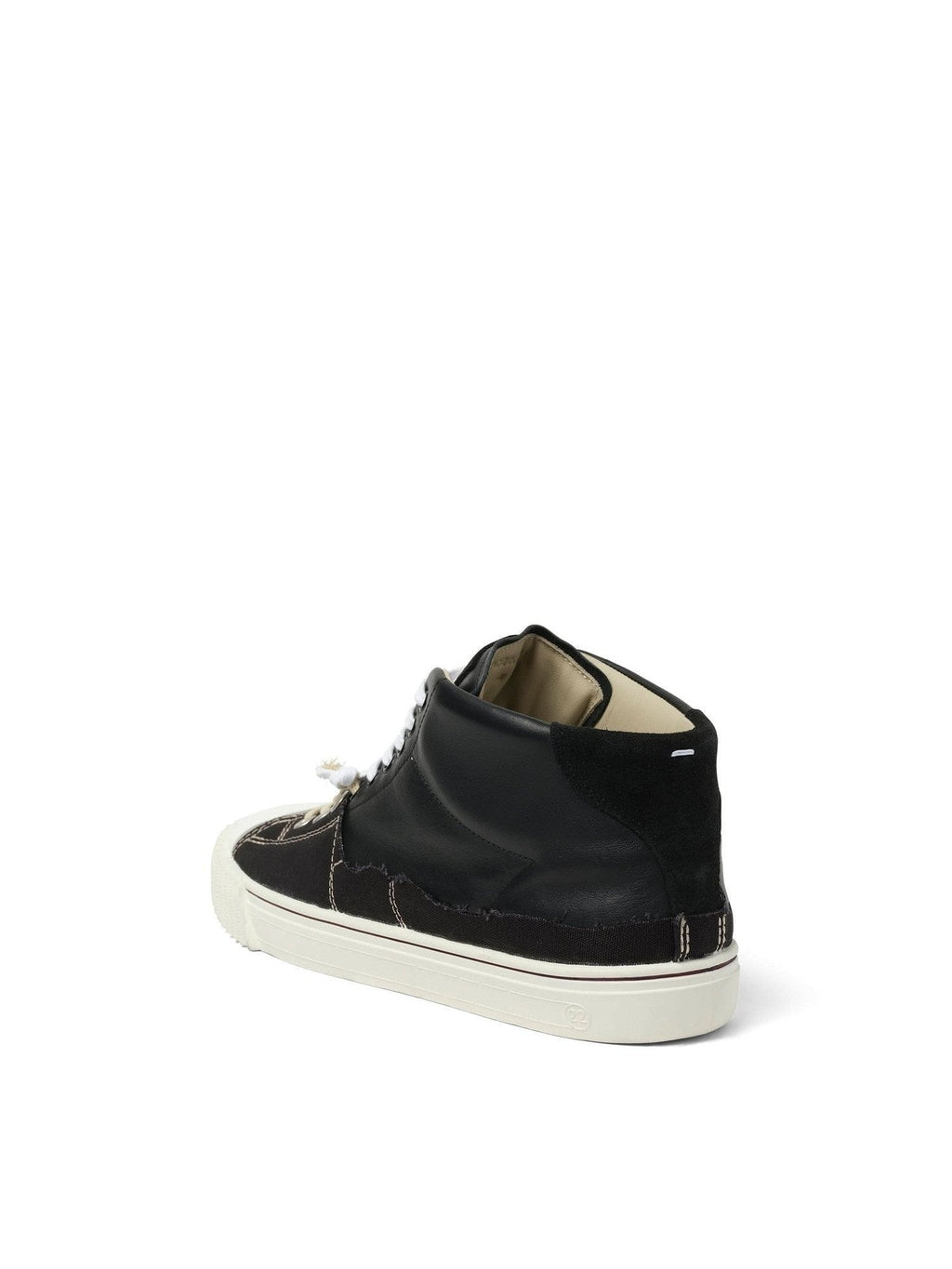 MAISON MARGIELA New Evolution Mid Top Sneaker in Black