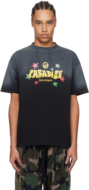 Black 'Paradise' T-shirt