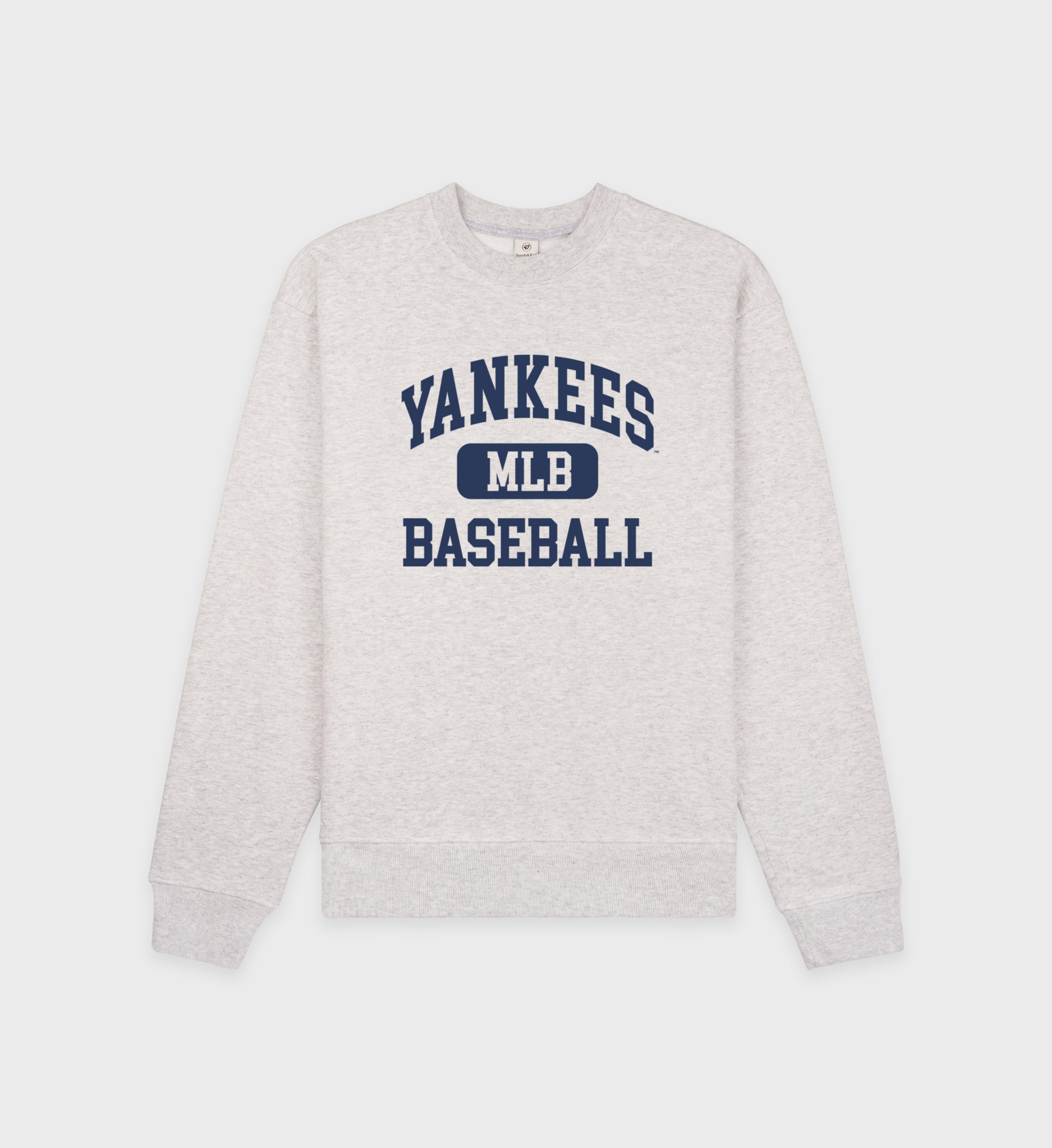 Yankees Ivy Crewneck - Heather Gray/Navy