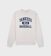 Yankees Ivy Crewneck - Heather Gray/Navy