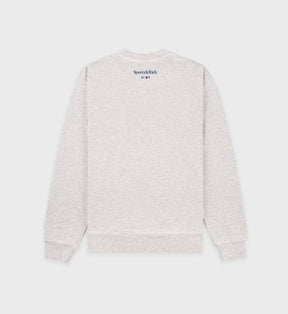 Yankees Ivy Crewneck - Heather Gray/Navy