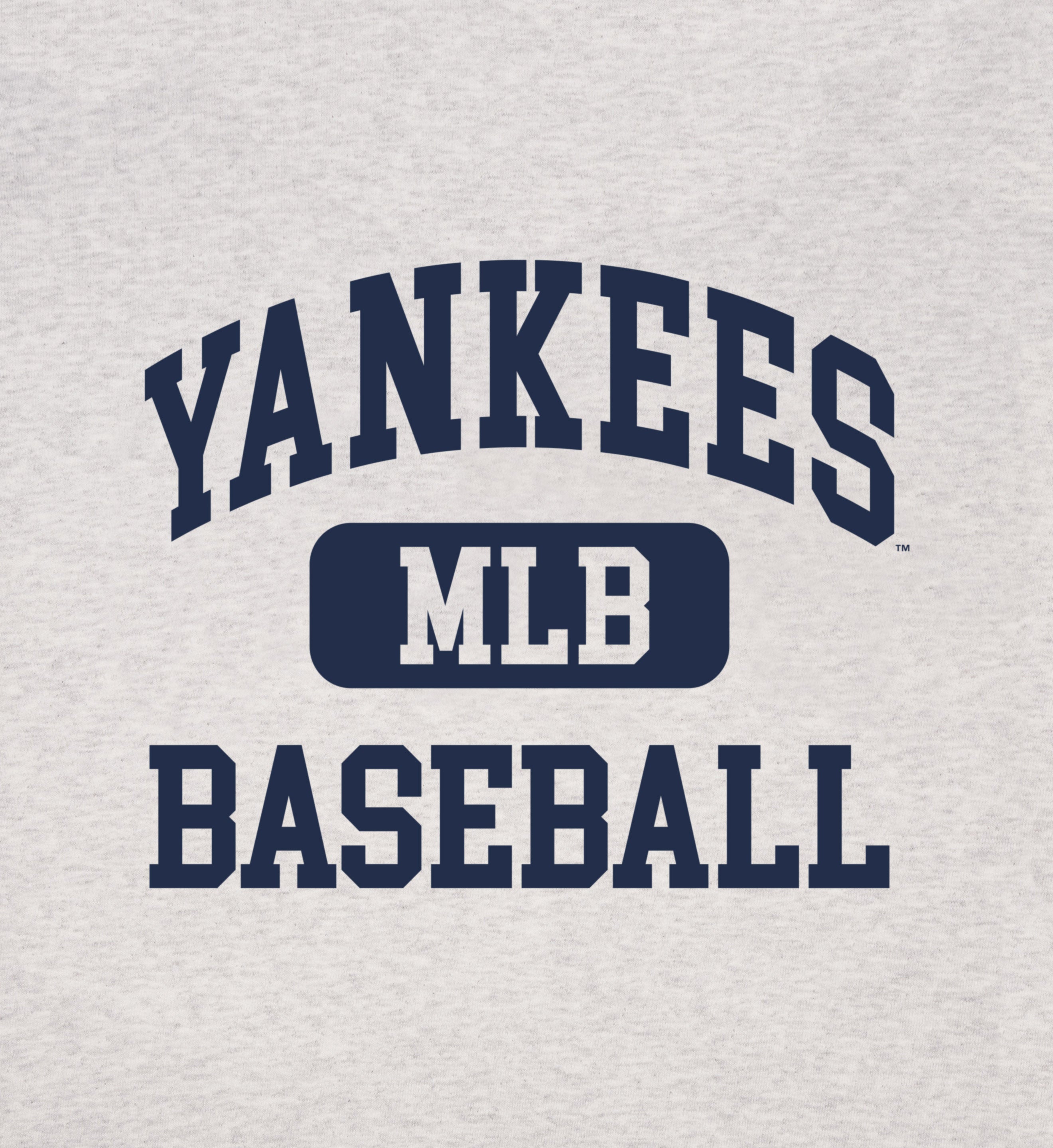 Yankees Ivy Gym Short - Heather Gray/Navy